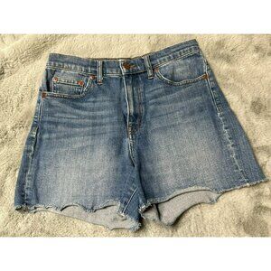 Madewell Denim Cutoff 3.5" Shorts Med Wash Women's 27